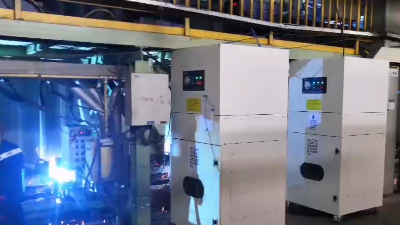 工業用集塵器，執信環保制造車間集塵器,保護車間人員健康！