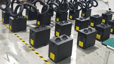 執信環保科技,移動式收塵器,移動式集塵機,高效除塵！