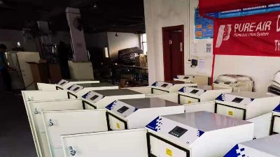 執信環保激光雕刻煙霧過濾器，凈化激光雕刻煙塵污染！